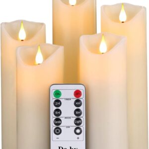 LED-Kerzen Set, flammenlos, 300 Std.
