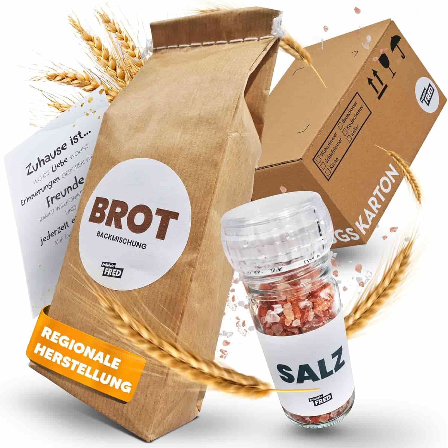 Brot und Salz Einweihungsgeschenk Box