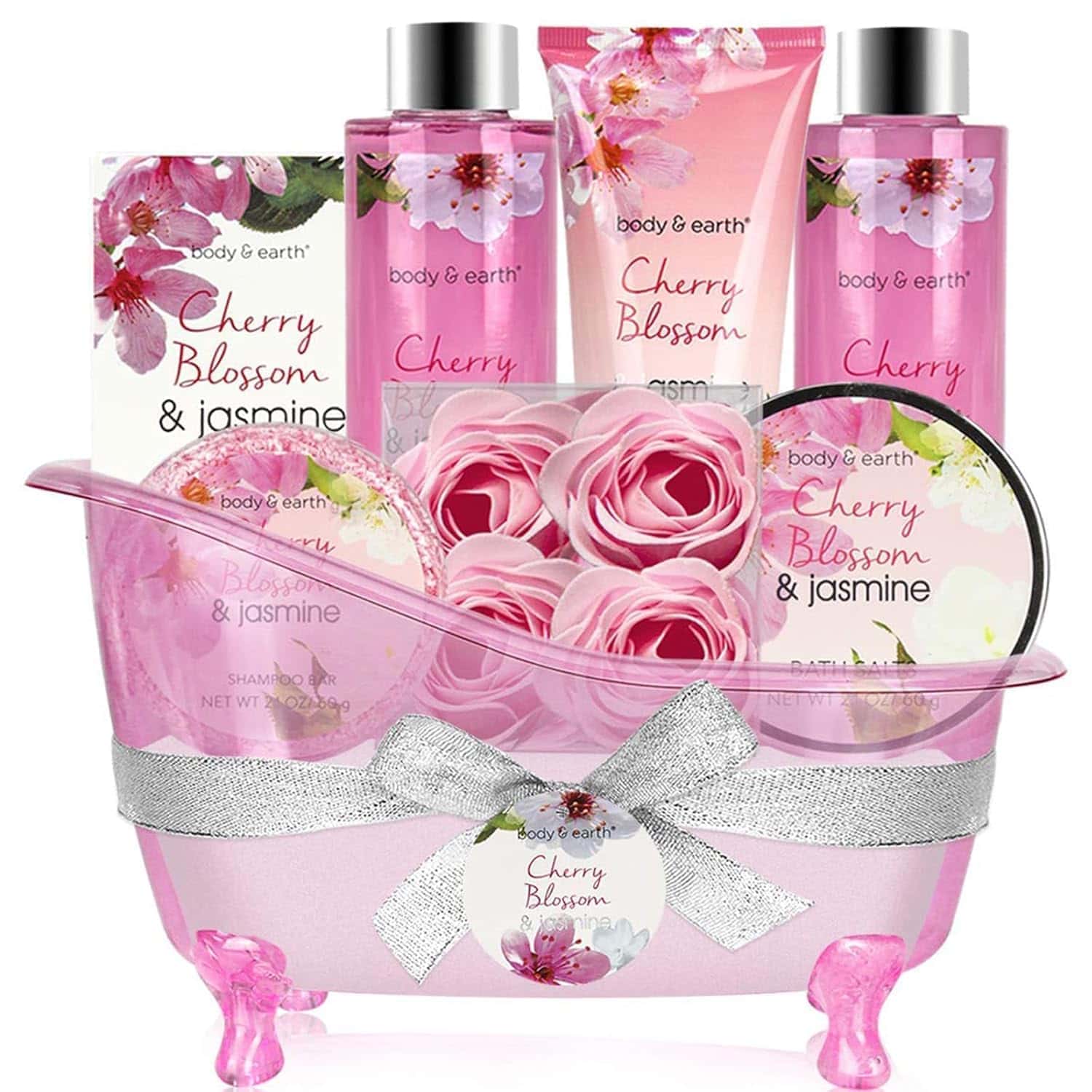 Spa Geschenkset Kirschblüte Jasmin 8 tlg.