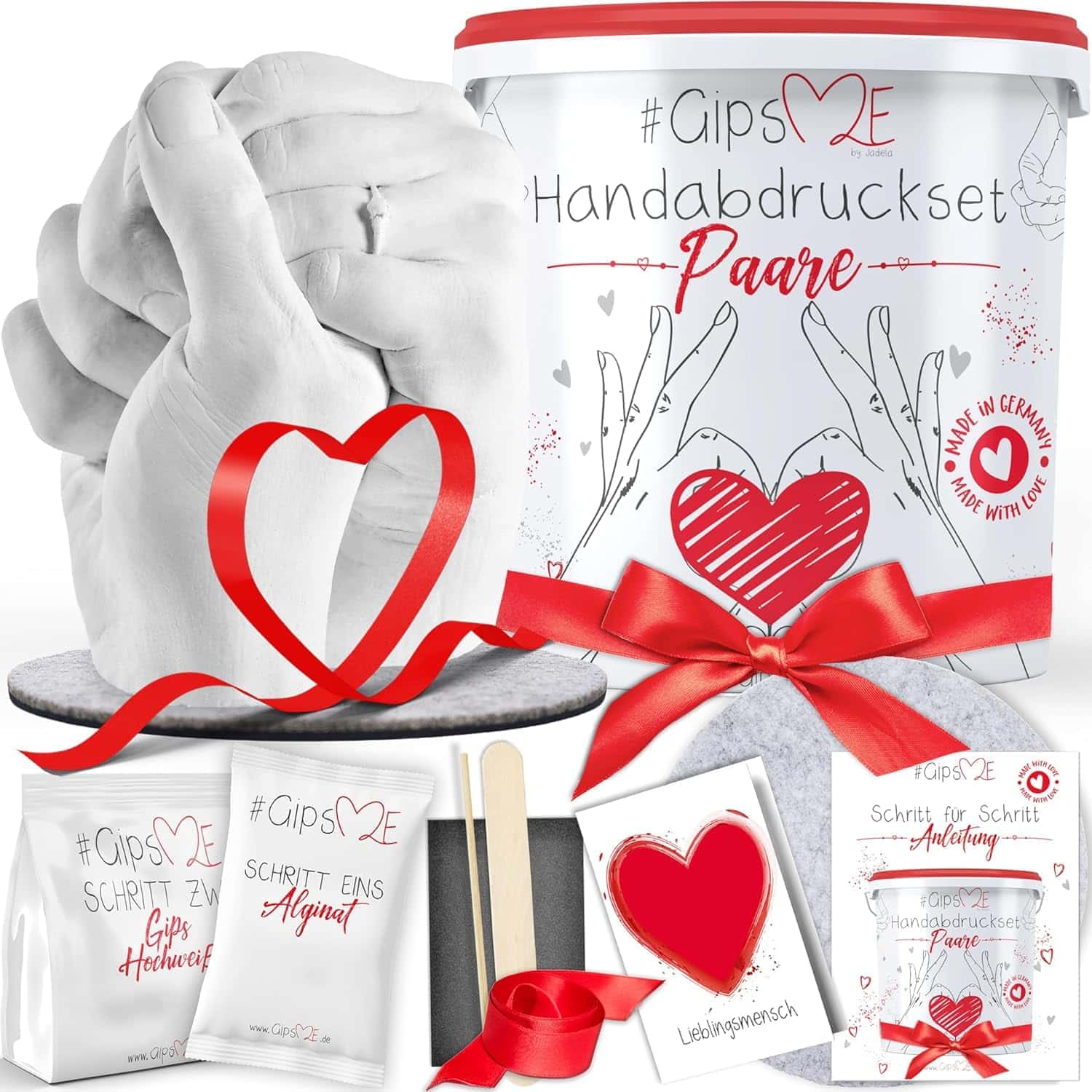 3D Handabdruck Set für Paare Geschenk