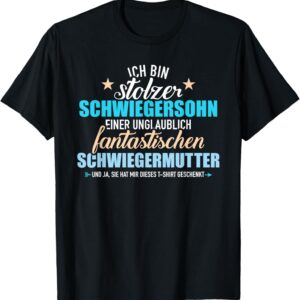 Schwiegersohn Shirt - Fantastische Schwiegermutter