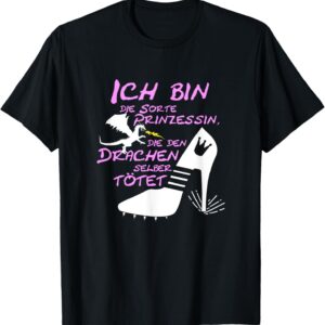 Drachenkiller Prinzessin T-Shirt