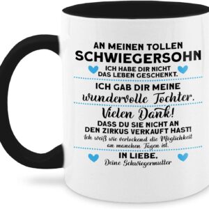 Tasse Sprüche 325ml - Schwiegersohn Geschenk