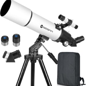 Astronomie Teleskop 80mm, tragbar, kompakt