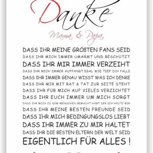 Geschenke für die besten Eltern