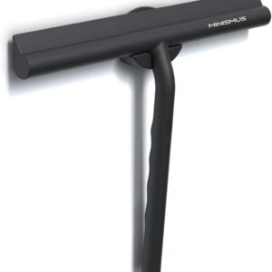 Minismus Duschabzieher, Magnet, modern, schwarz