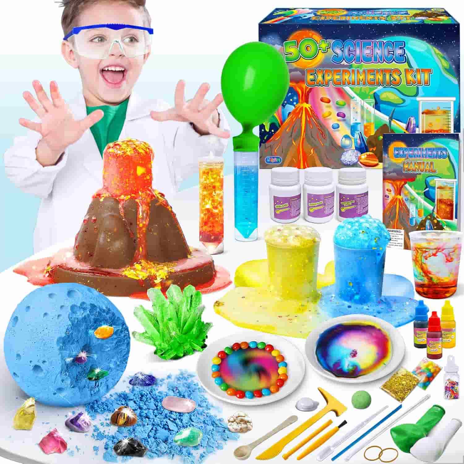 Wissenschafts-Kit: Chemie, Vulkan, Edelstein