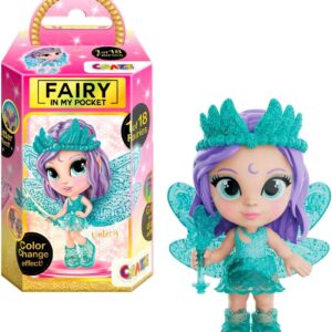 CRAZE Fee Puppe mit Glitzer & Farbwechsel
