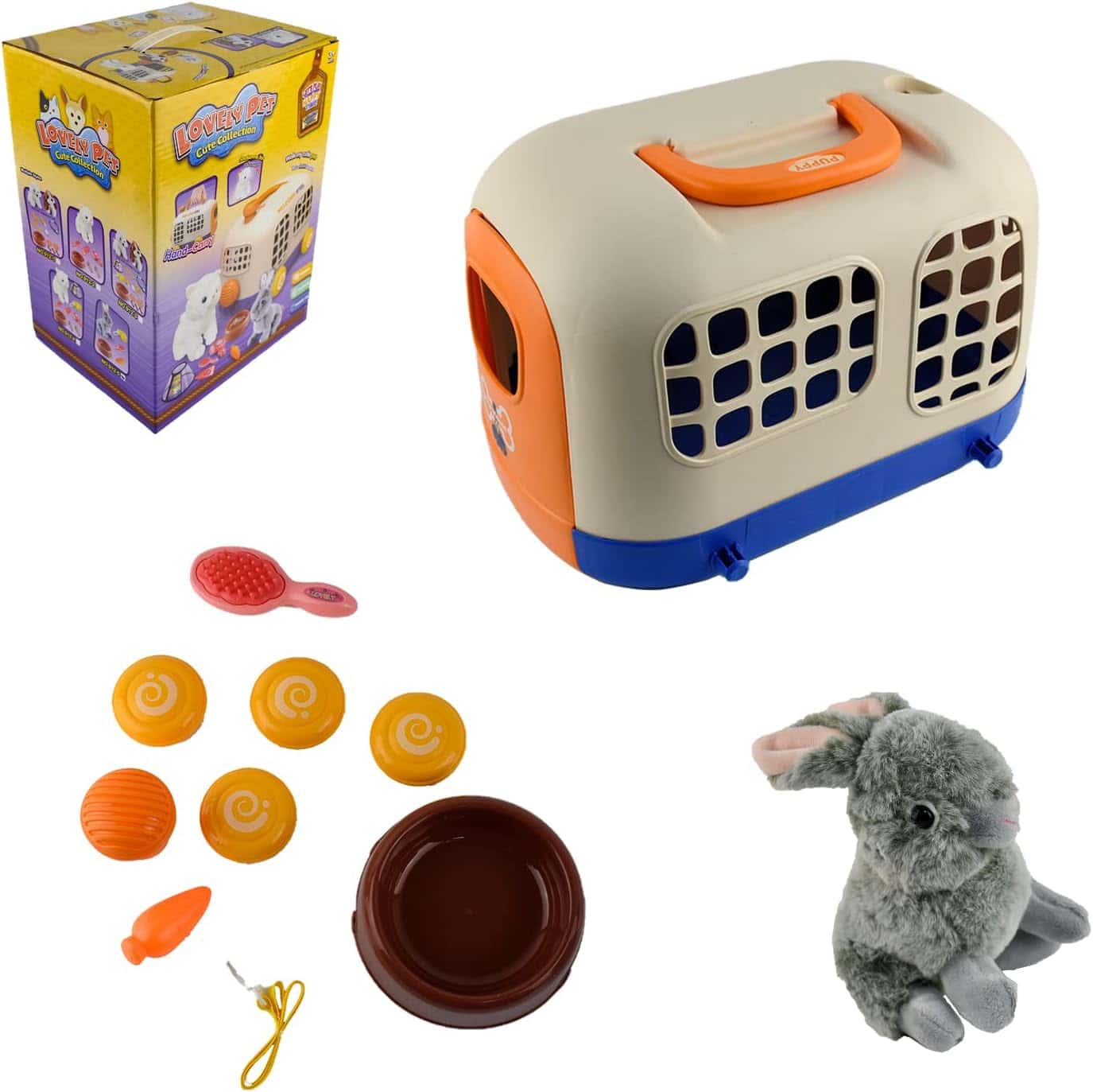 Tierarzt Spielzeug Kinder K?fig Hase Plüsch