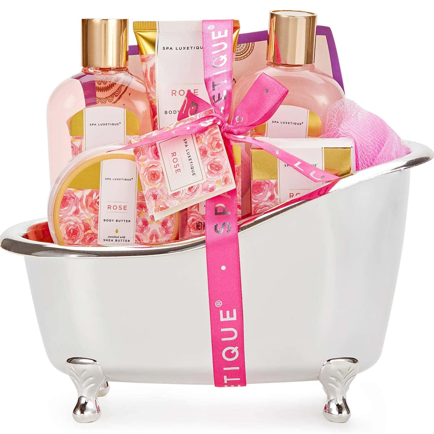 Rosenduft Wellness Set - 8tlg Geschenkset