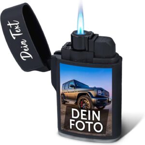 Personalisiertes Feuerzeug mit Foto & Text
