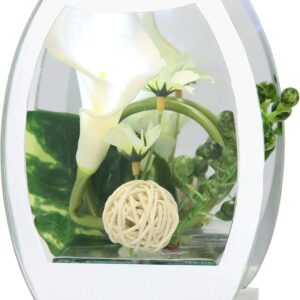 Kunstblume Calla LED Deko Tischskulptur