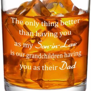 Schwiegersohn Whiskeyglas - Vatertag Geschenk