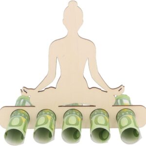 Yoga-Kurs Geldgeschenk Holzverpackung