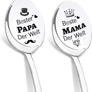 Ostergeschenke Mama Papa Kaffeel?ffel Gravur