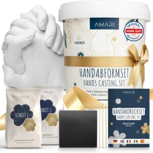 Floral Handabdruck Set – Paar Geschenk