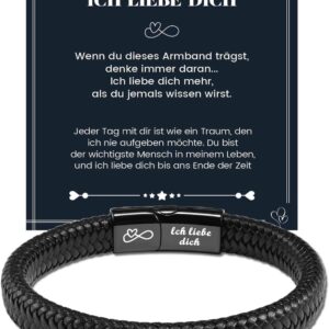 Lederarmband M?nner Geschenk mit Gravur