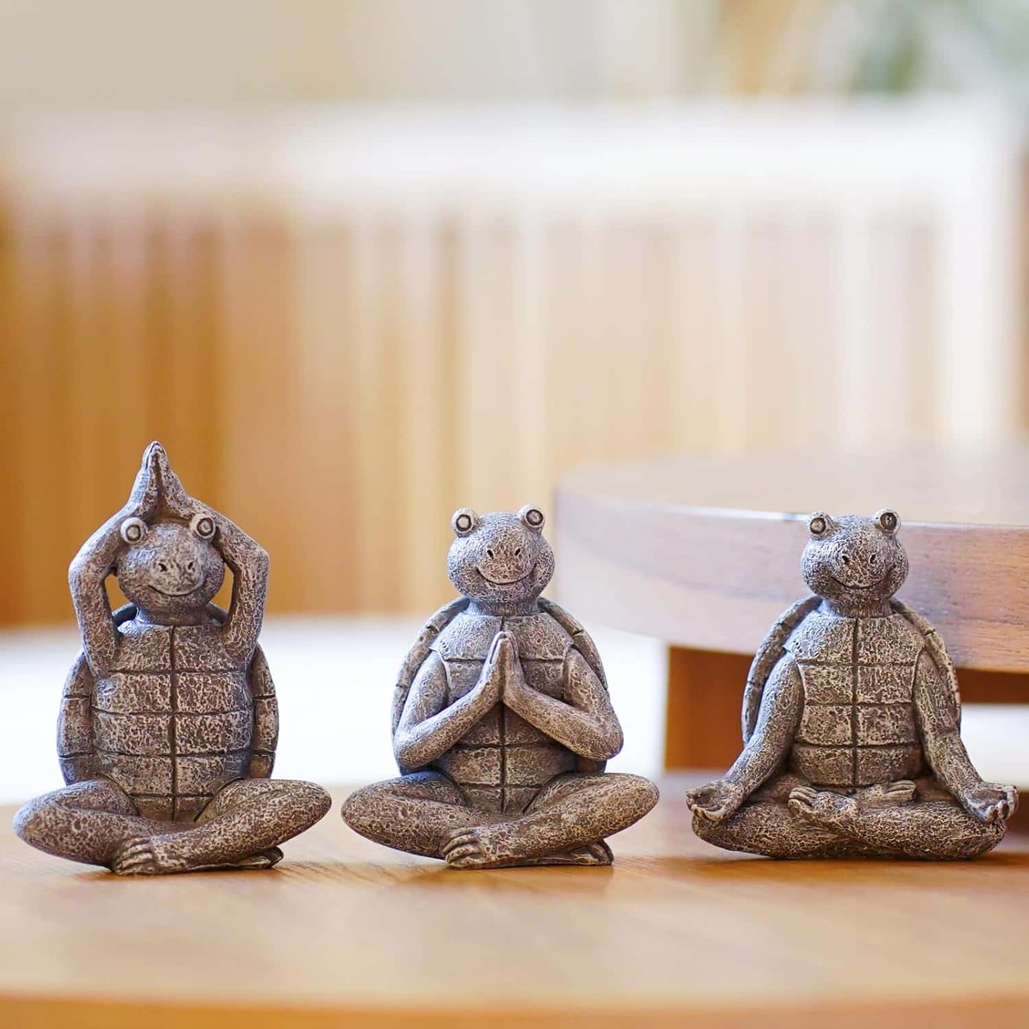 Meditations-Yoga Schildkr?ten Figuren Deko