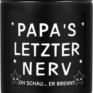 Geschenkideen für Papa: Lustige Duftkerzen & mehr