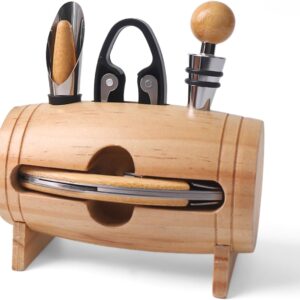 Fass Korkenzieher Set - Wein Zubeh?r Geschenk