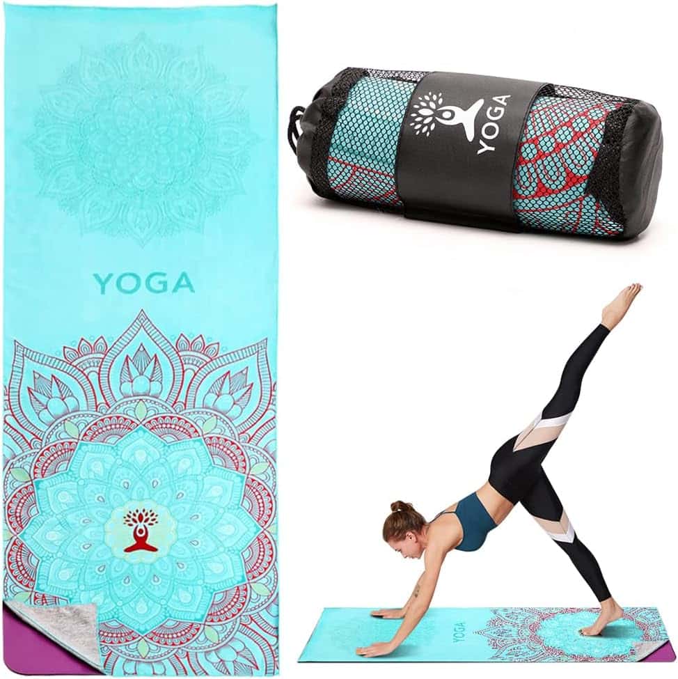 Rutschfestes Yoga Handtuch 185×65cm