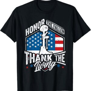 Volkstrauertag Ehre Gefallene Lebende T-Shirt