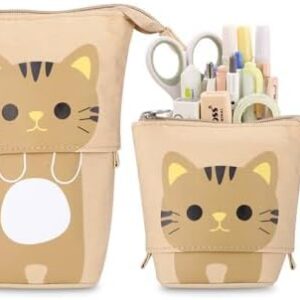 Khaki Federm?ppchen, 2-in-1 M?ppchen, M?dchen Geschenk