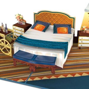 3D Hotel Gutschein Karte - Geburtstagsreise