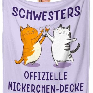 Schwester Geschenkideen, Geburtstagsdecken