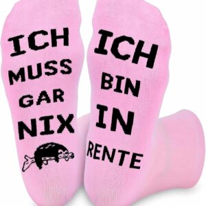Lustige Socken zum Ruhestand Geschenk