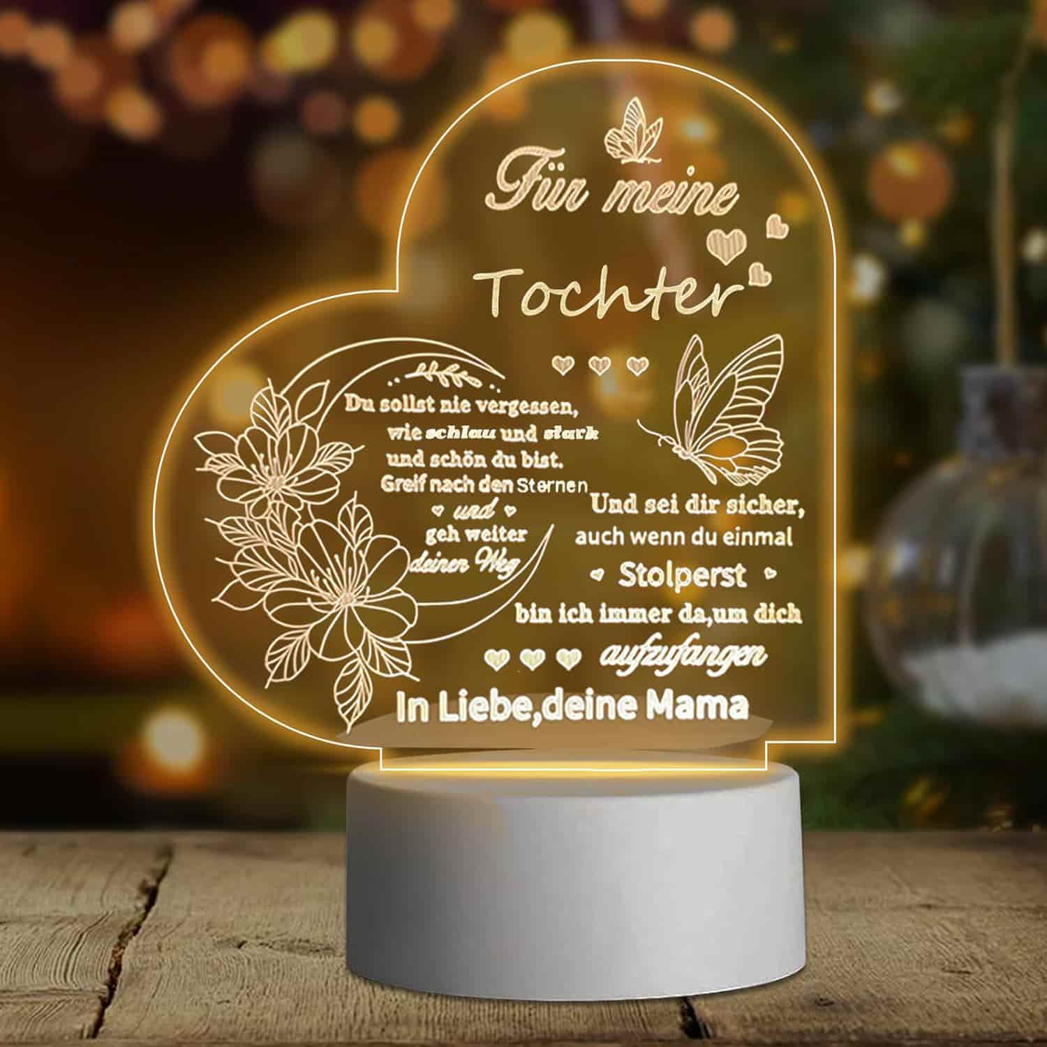 Personalisierte LED Nachtlicht Geschenke