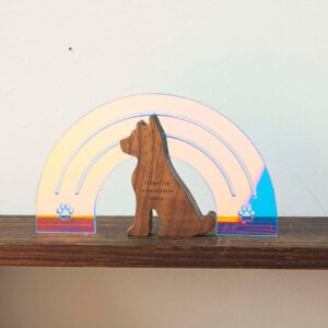 Regenbogenbrücke Gedenkgeschenke Haustiere
