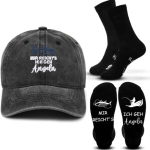 Lustige Angelgeschenke: Cap & Socken
