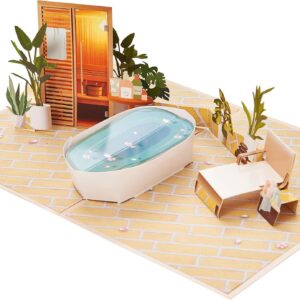 3D Pop-Up Wellness Gutschein Karte