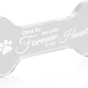 Gedenkornament Hund Katze Knochenform