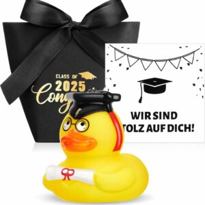 Lustige Badeente Prüfungsgeschenk Akademiker