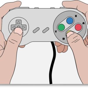 Retro Gaming Holzkarte - Lustiges Geschenk