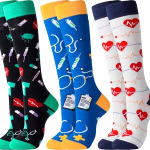 Pferde Damen Reitsocken Kniestrümpfe Baumwolle